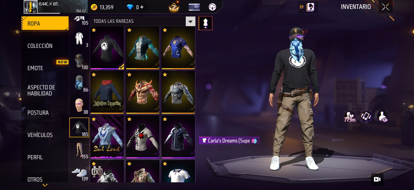 🔥 Cuenta Free Fire