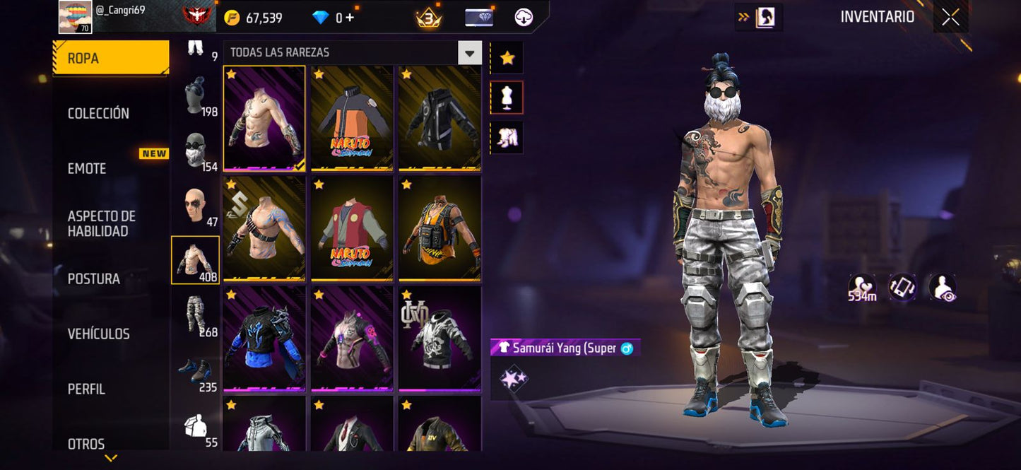 🔥 Cuenta Free Fire