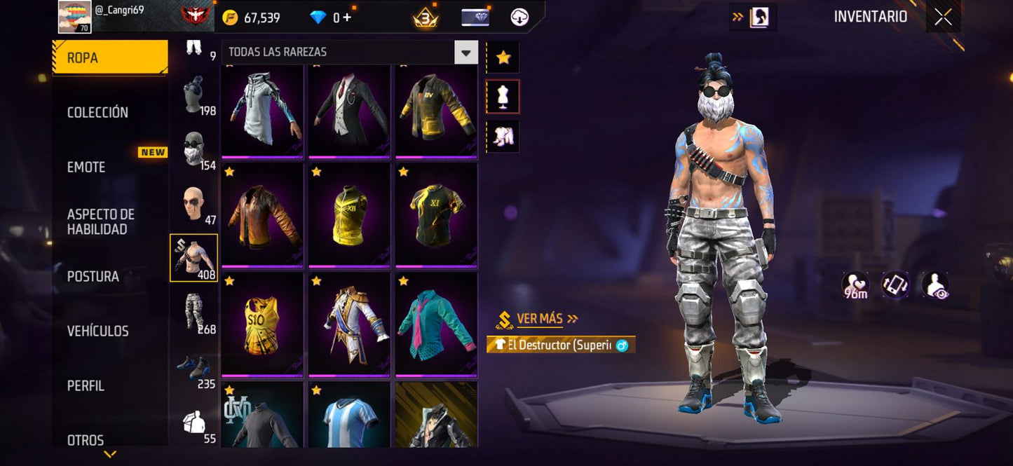 🔥 Cuenta Free Fire