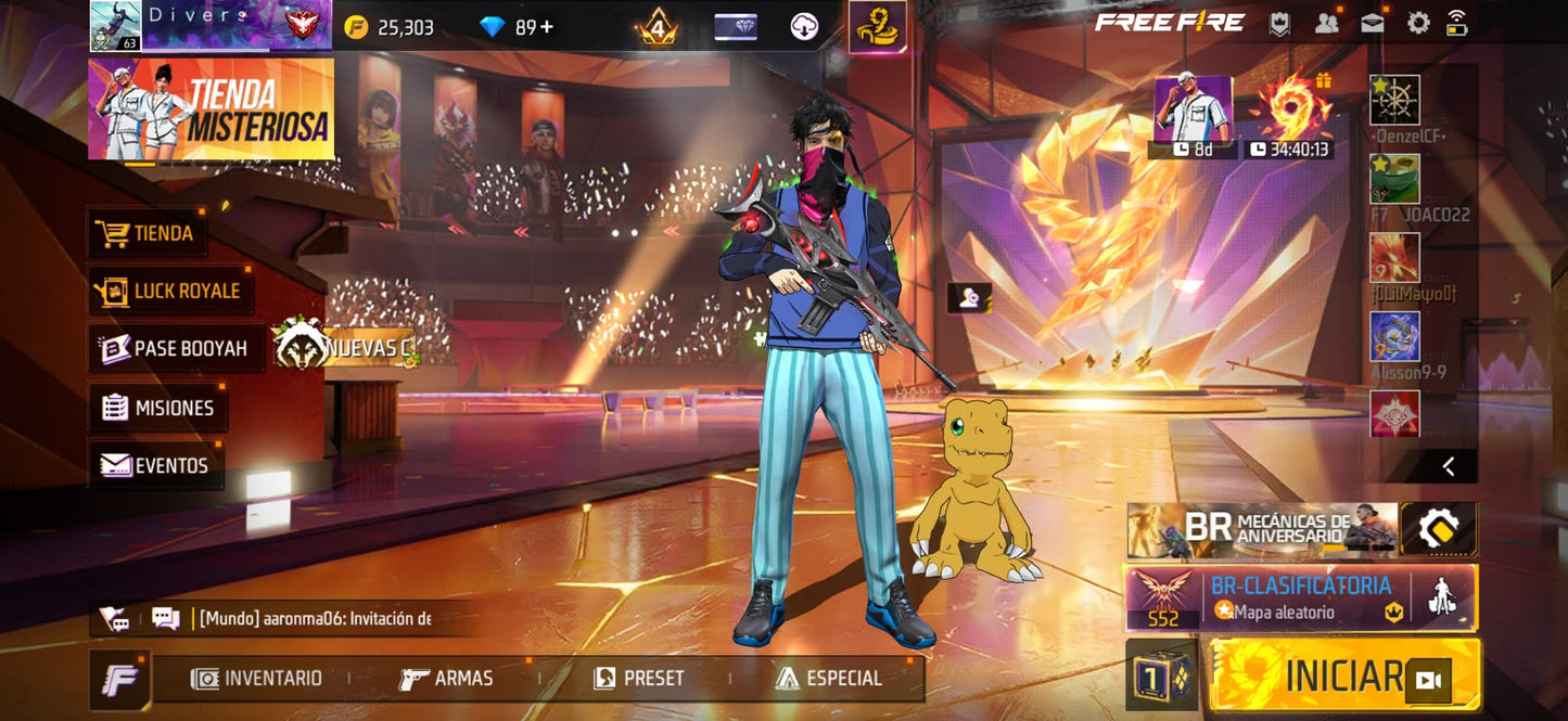 🔥 Cuenta Free Fire