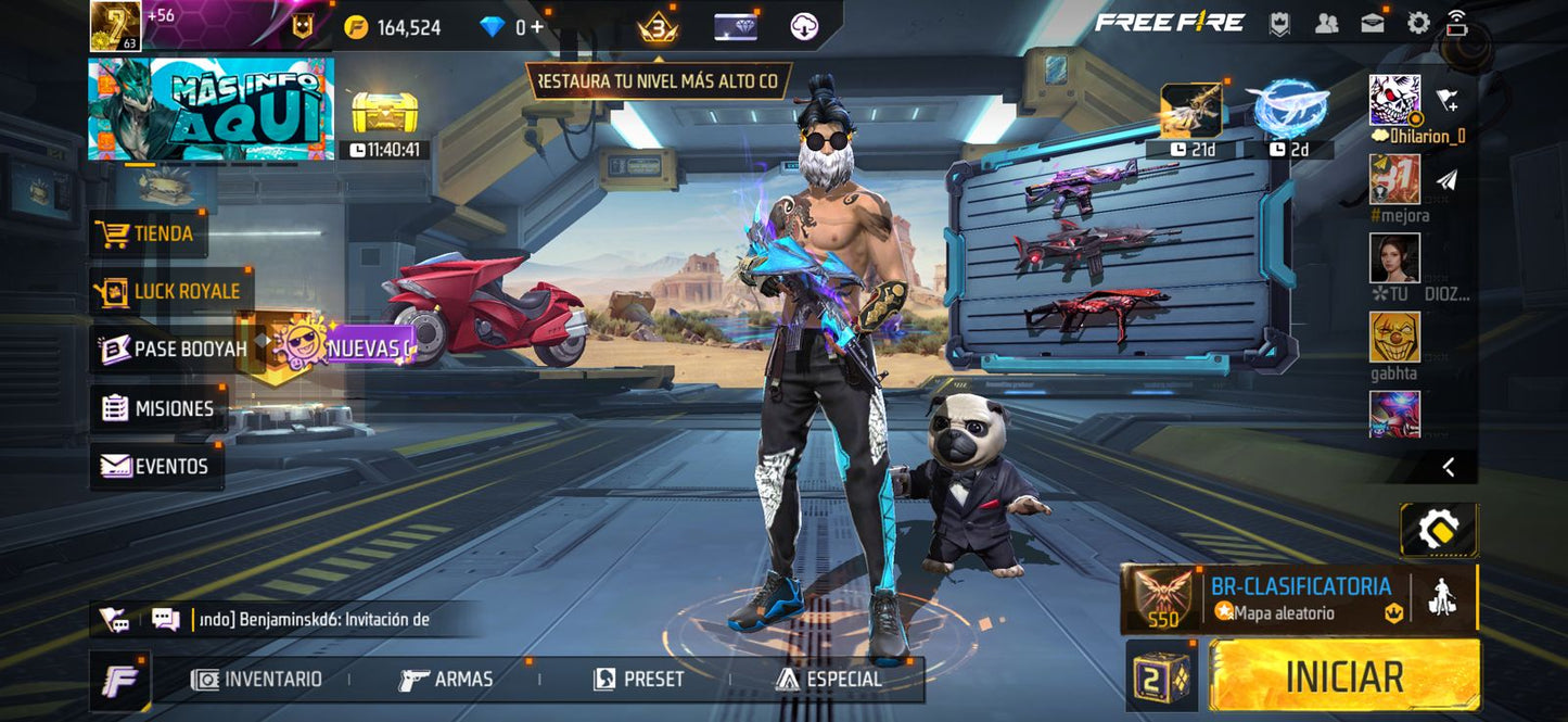 🔥 Cuenta Free Fire