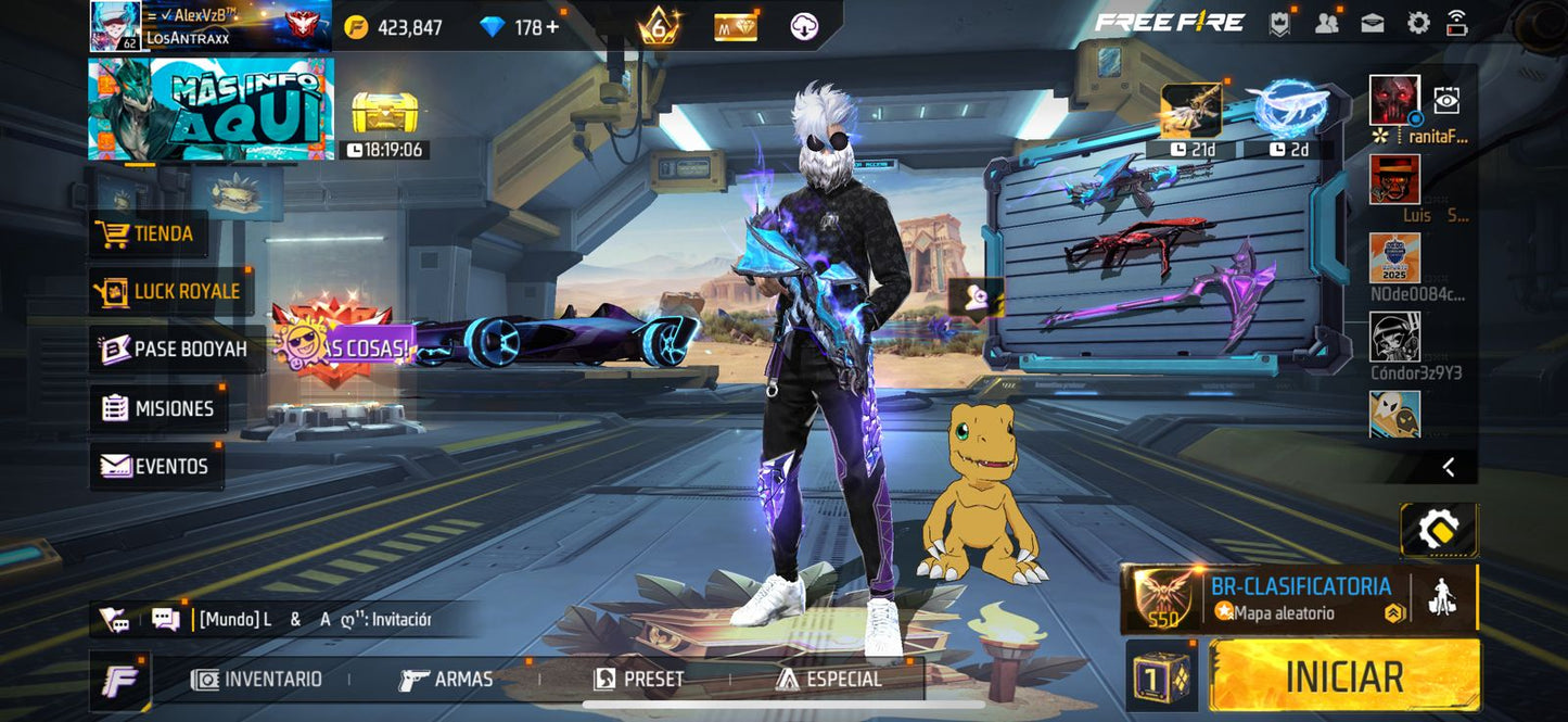 🔥 Cuenta Free Fire