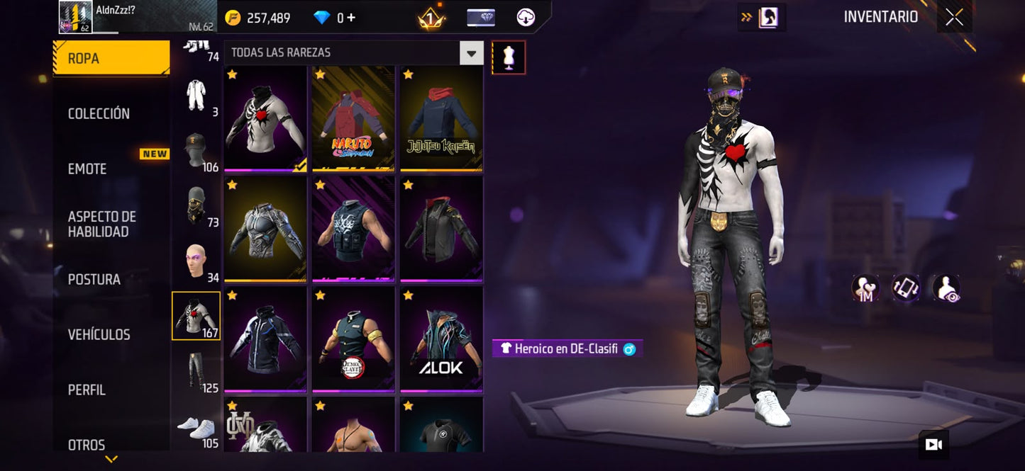🔥 Cuenta Free Fire