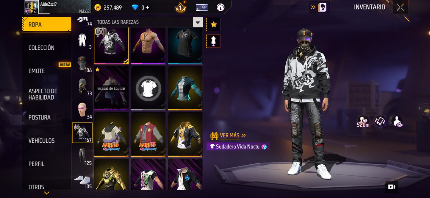 🔥 Cuenta Free Fire