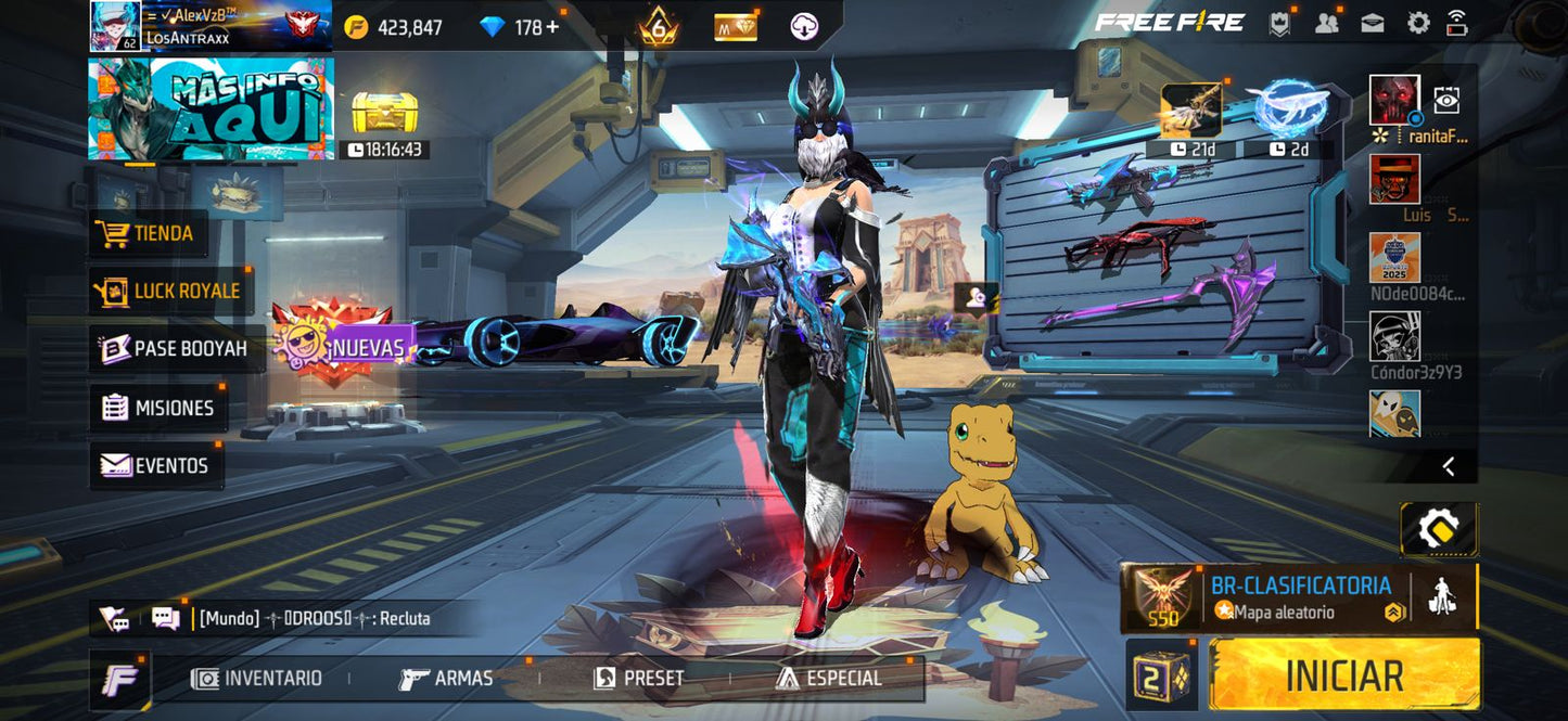 🔥 Cuenta Free Fire