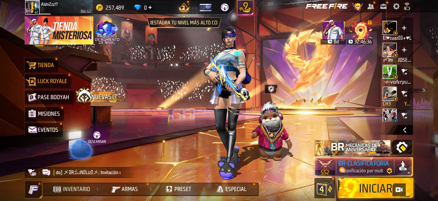 🔥 Cuenta Free Fire