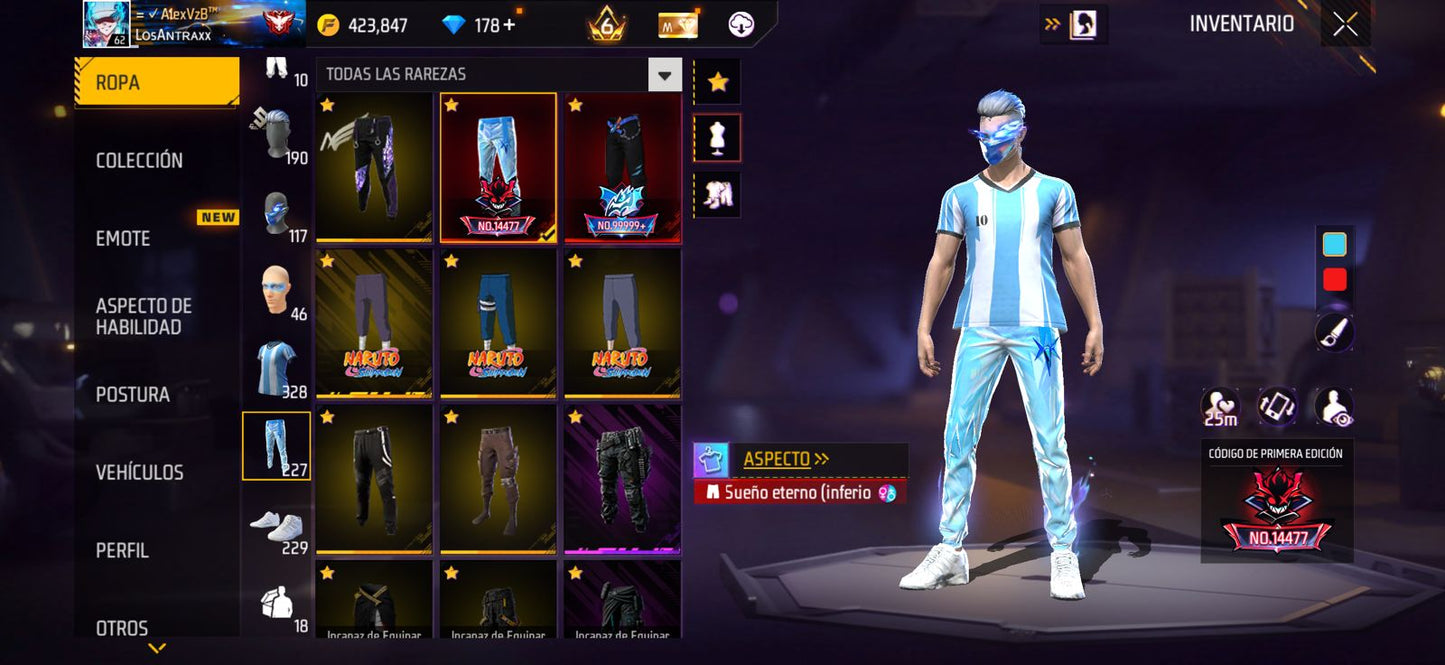 🔥 Cuenta Free Fire