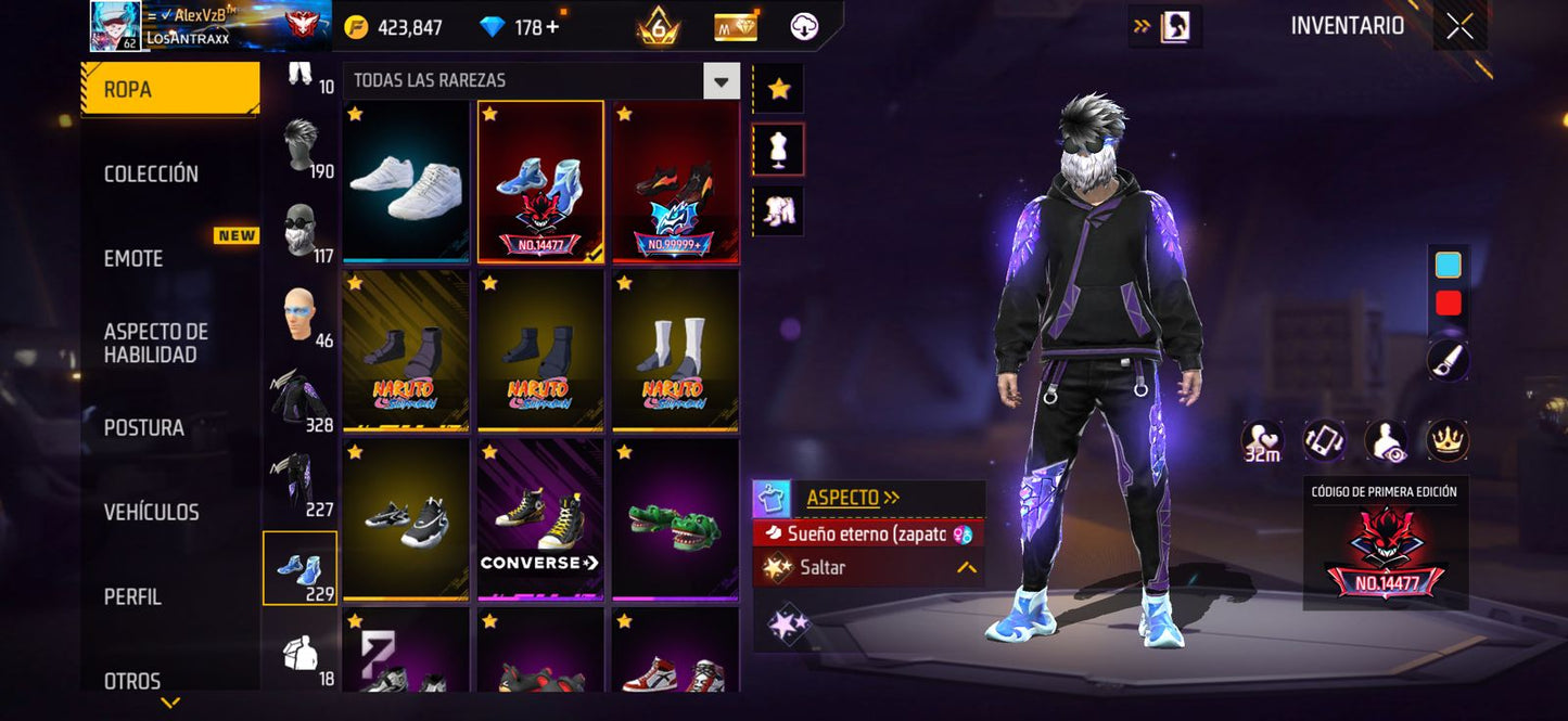 🔥 Cuenta Free Fire