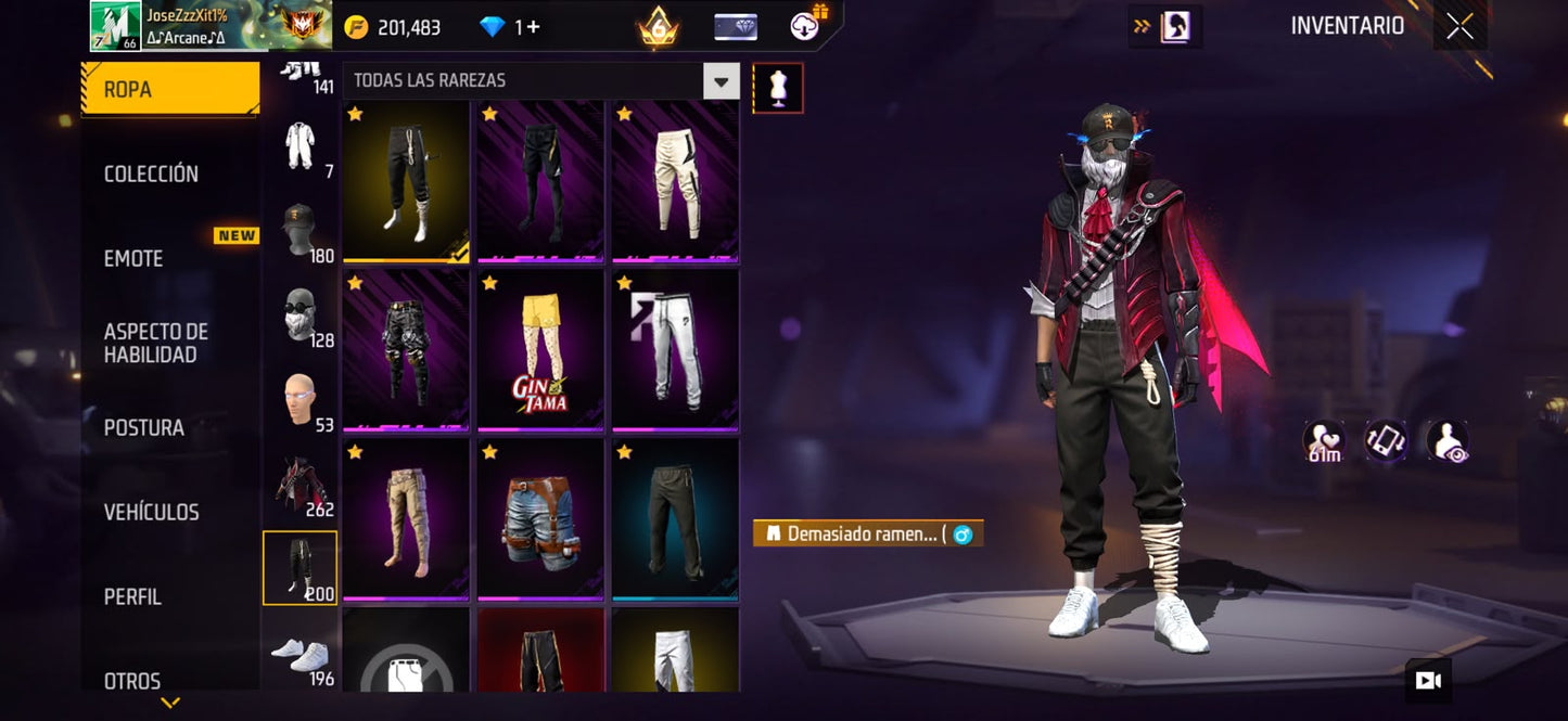 🔥 Cuenta Free Fire