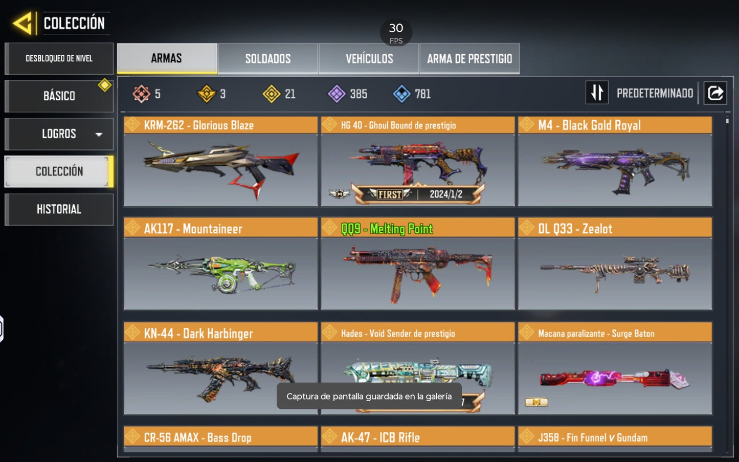 🎖️ Cuenta COD Mobile