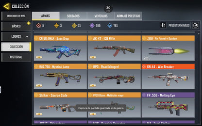 🎖️ Cuenta COD Mobile