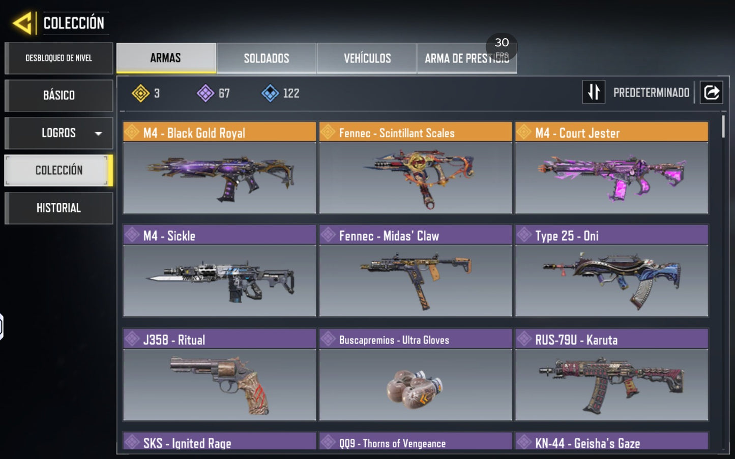 🎖️ Cuenta COD Mobile