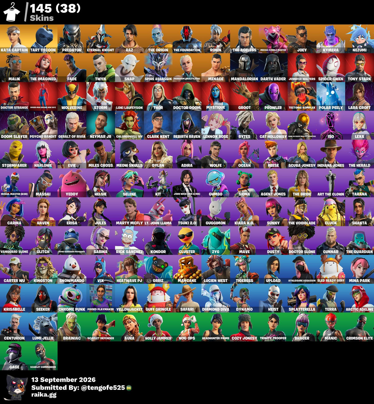 🎮 Cuenta Fortnite