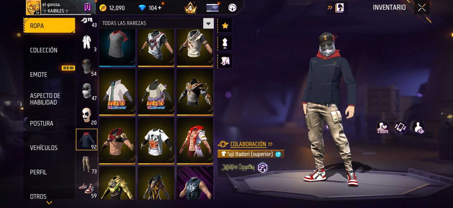 🔥 Cuenta Free Fire