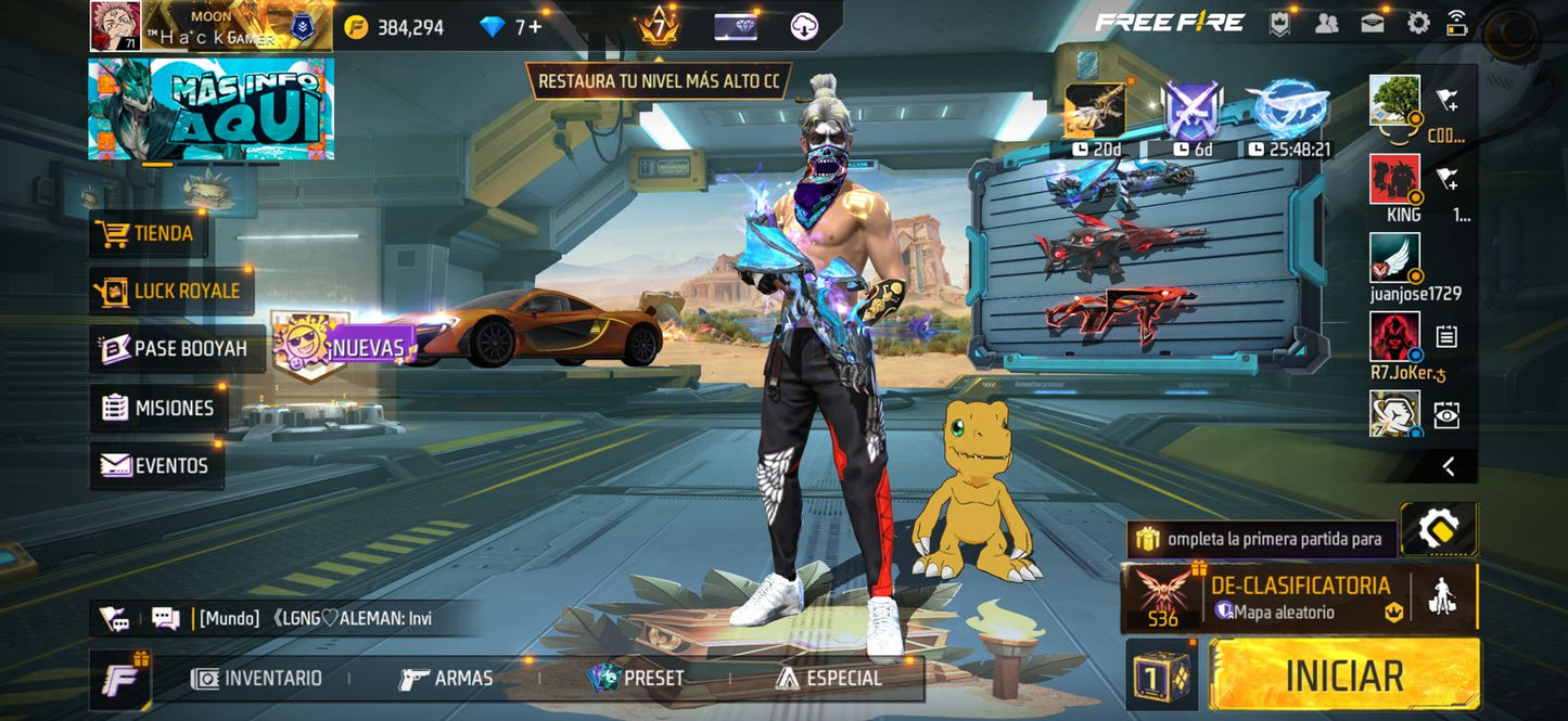 🔥 Cuenta Free Fire