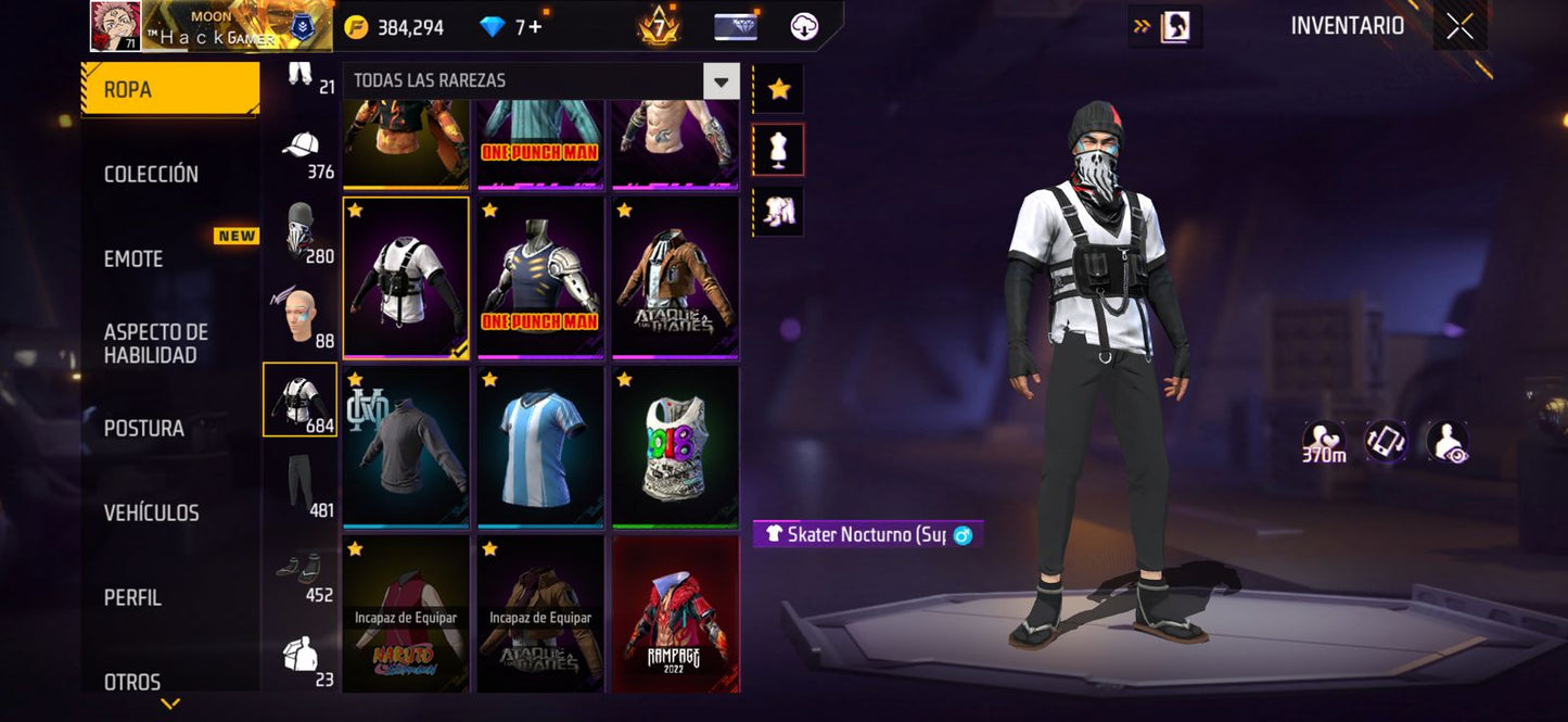 🔥 Cuenta Free Fire