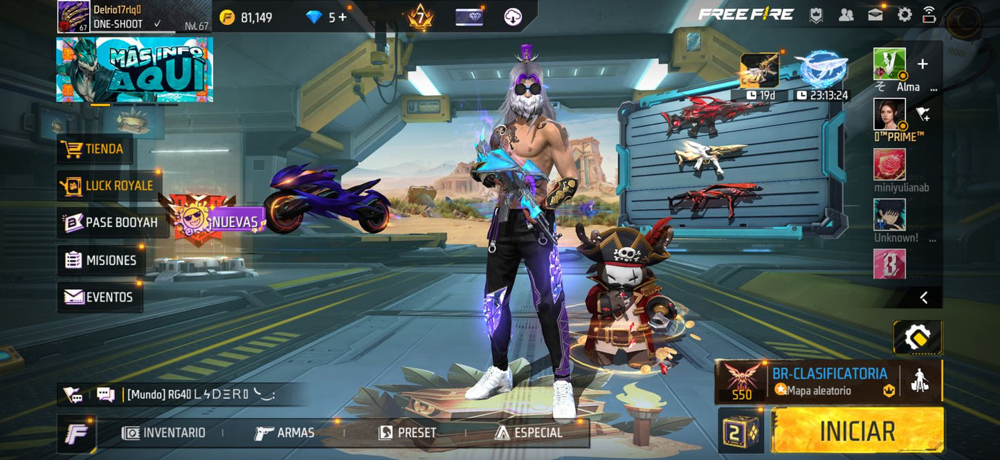 🔥 Cuenta Free Fire