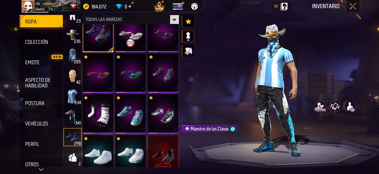 🔥 Cuenta Free Fire
