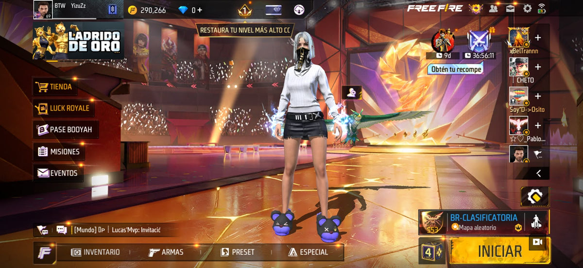 🔥 Cuenta Free Fire