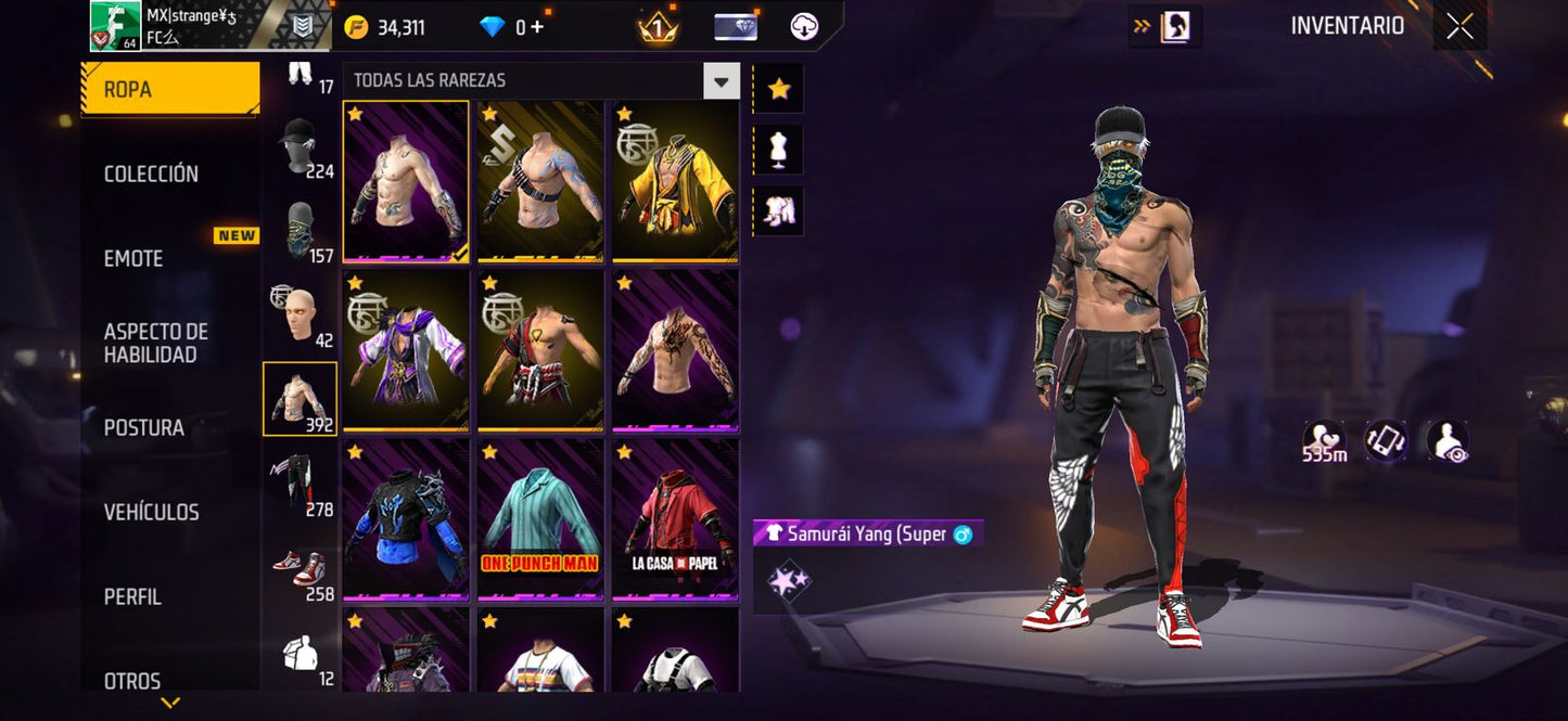 🔥 Cuenta Free Fire