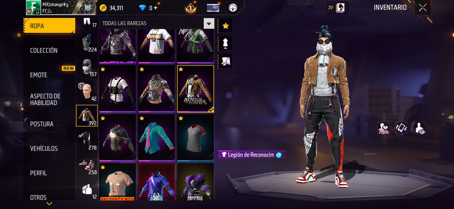 🔥 Cuenta Free Fire