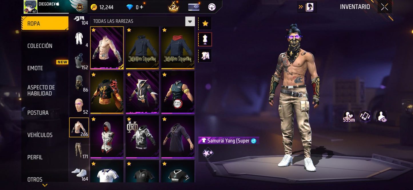 🔥 Cuenta Free Fire