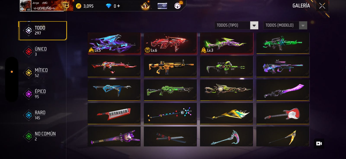 🔥 Cuenta Free Fire