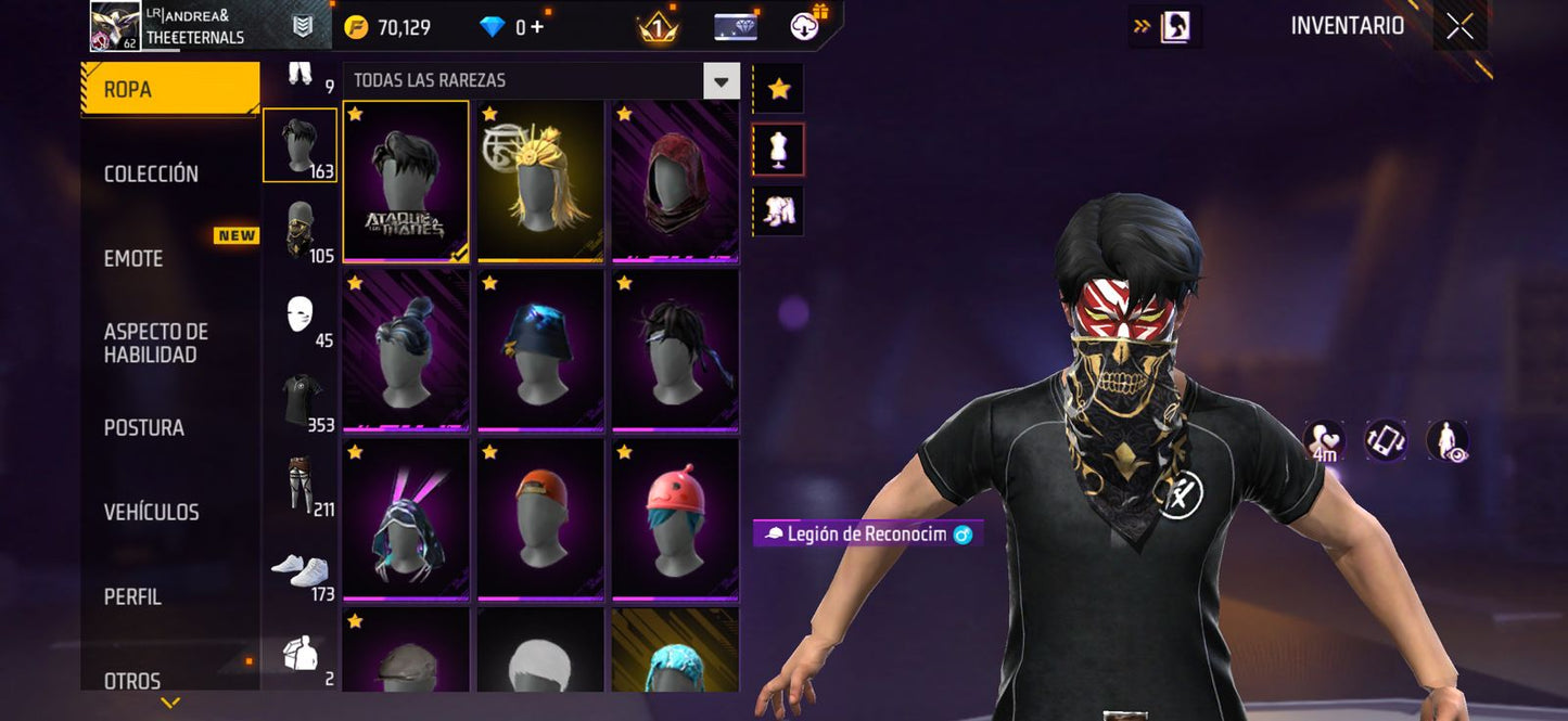 🔥 Cuenta Free Fire