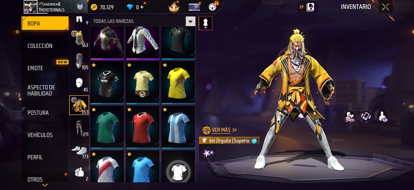 🔥 Cuenta Free Fire