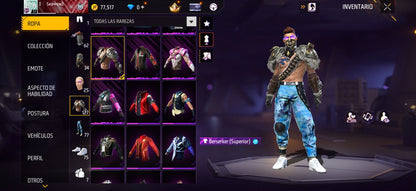 167 FREE FIRE! 5 EVOLUTIVAS A BUEN NIVEL!! MAS DE 100 PECHOS!! CR7, YING YANG BLACK! ROPA DE CUBO Y EVENTOS!! PANTUFLAS, PERFECTAS PARA COMBINAR CON TODO!! REGIÓN: EEUU (799mx) @everyone