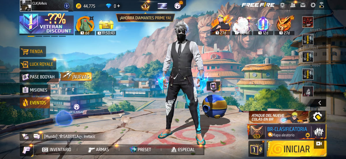 🔥 Cuenta Free Fire