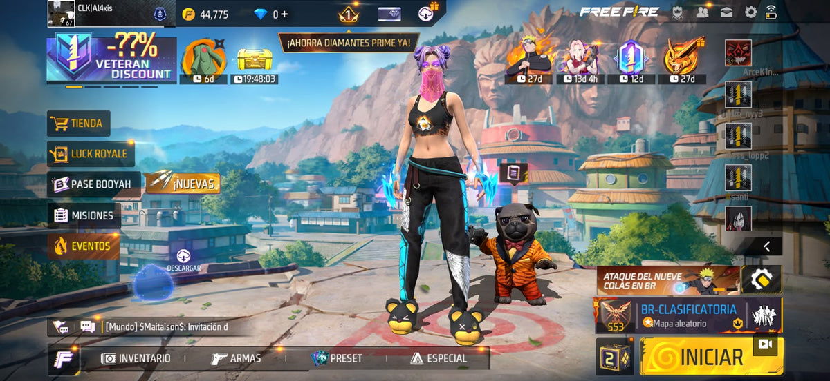 🔥 Cuenta Free Fire
