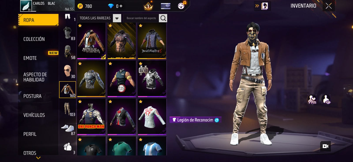 🔥 Cuenta Free Fire