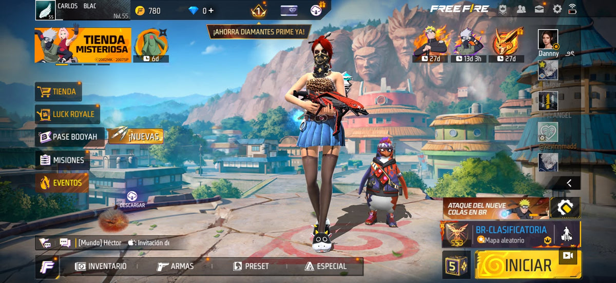 🔥 Cuenta Free Fire