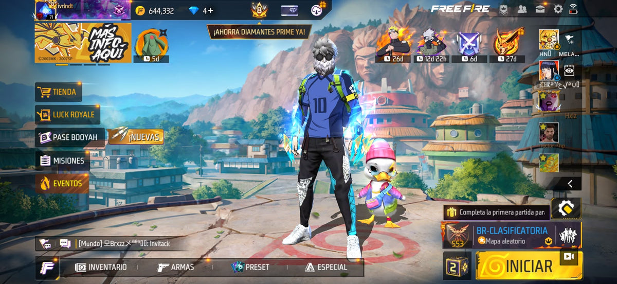 🔥 Cuenta Free Fire