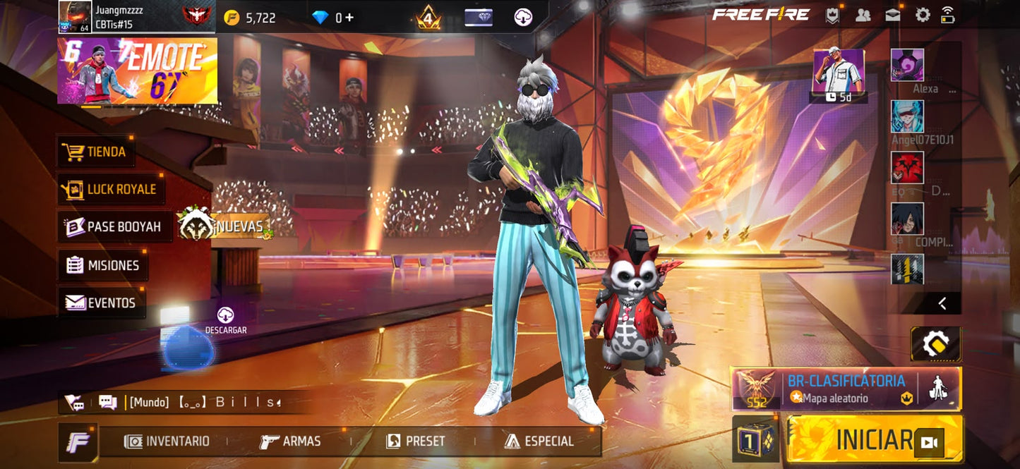 🔥 Cuenta Free Fire