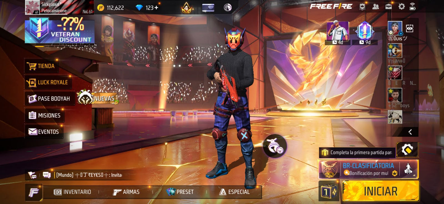 🔥 Cuenta Free Fire