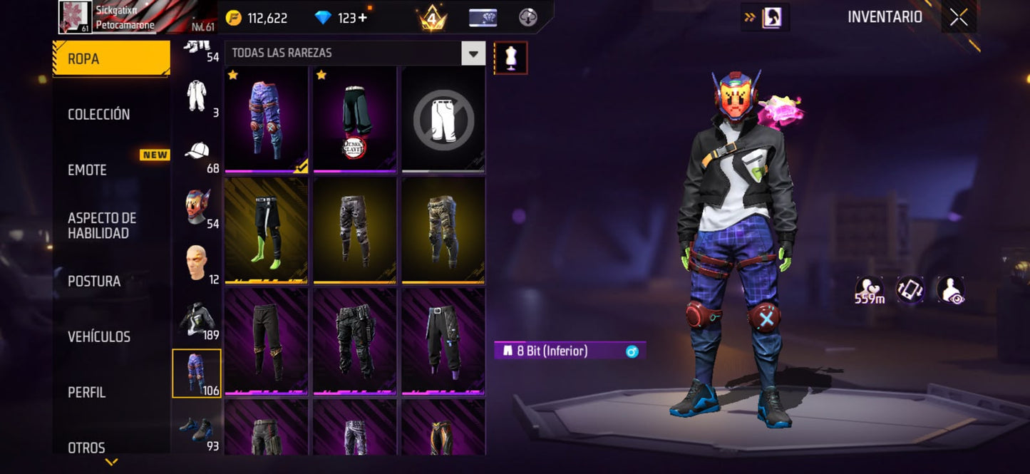 🔥 Cuenta Free Fire