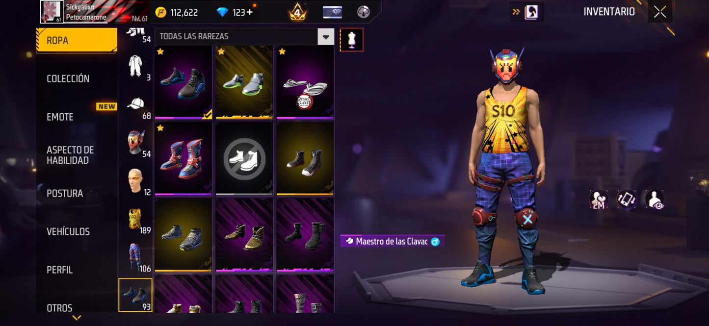 🔥 Cuenta Free Fire