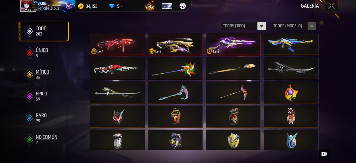 🔥 Cuenta Free Fire