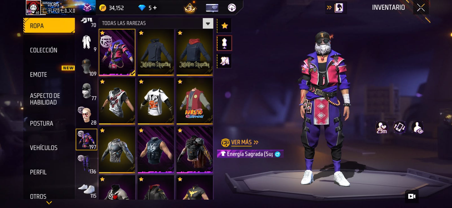 🔥 Cuenta Free Fire
