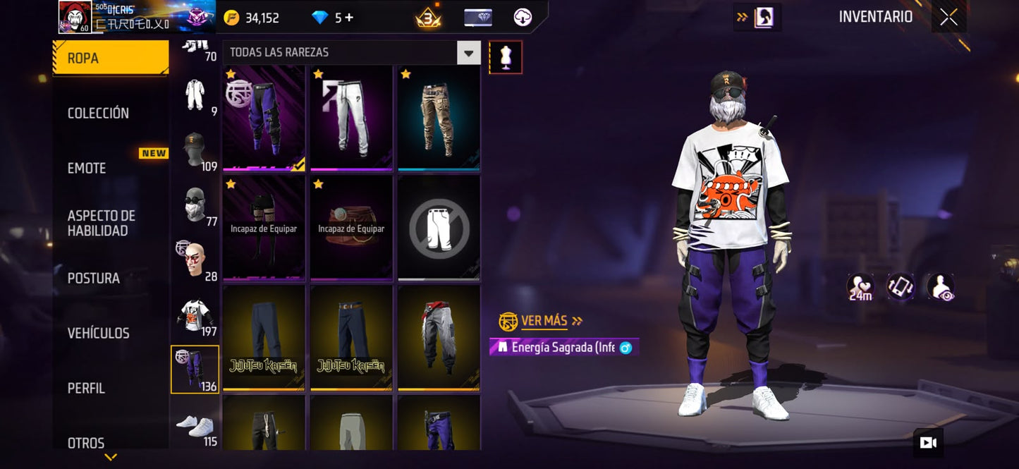 🔥 Cuenta Free Fire