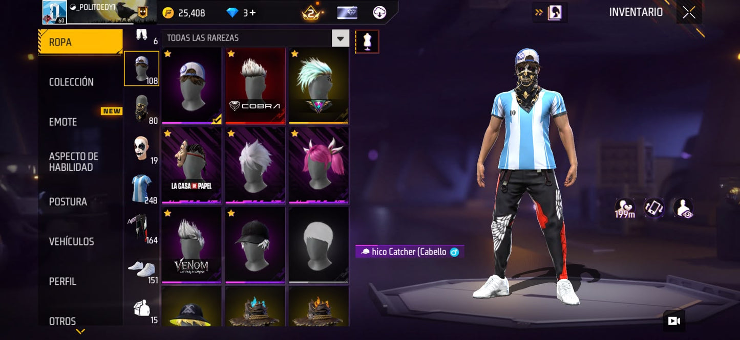 🔥 Cuenta Free Fire