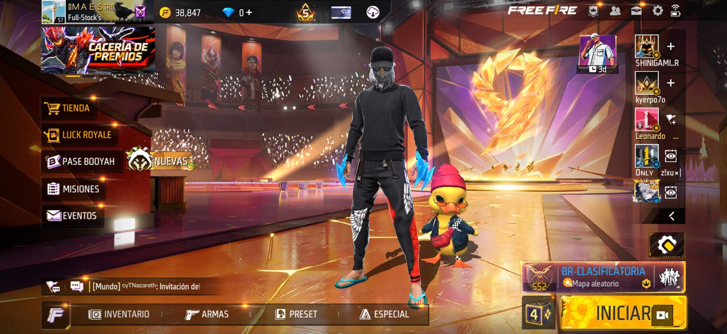 🔥 Cuenta Free Fire
