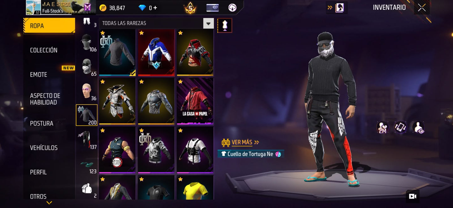 🔥 Cuenta Free Fire