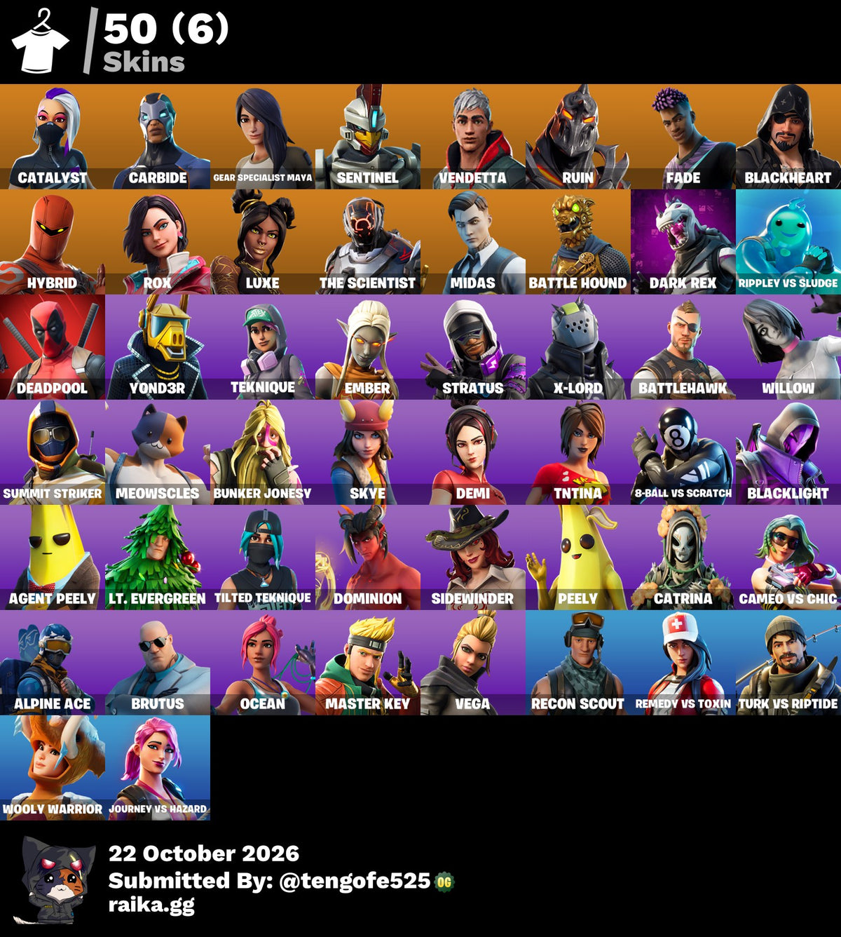 🎮 Cuenta Fortnite