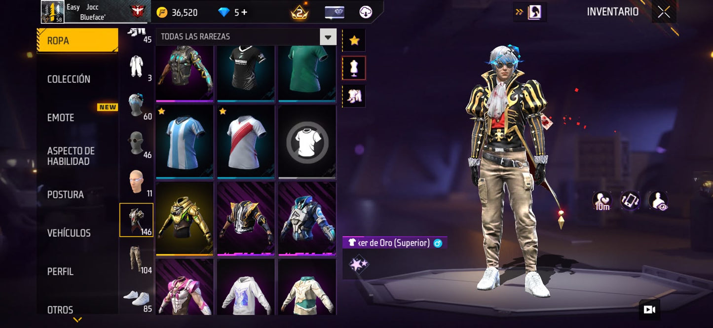 🔥 Cuenta Free Fire