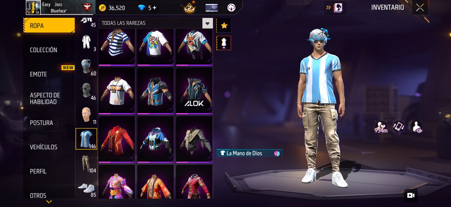 🔥 Cuenta Free Fire