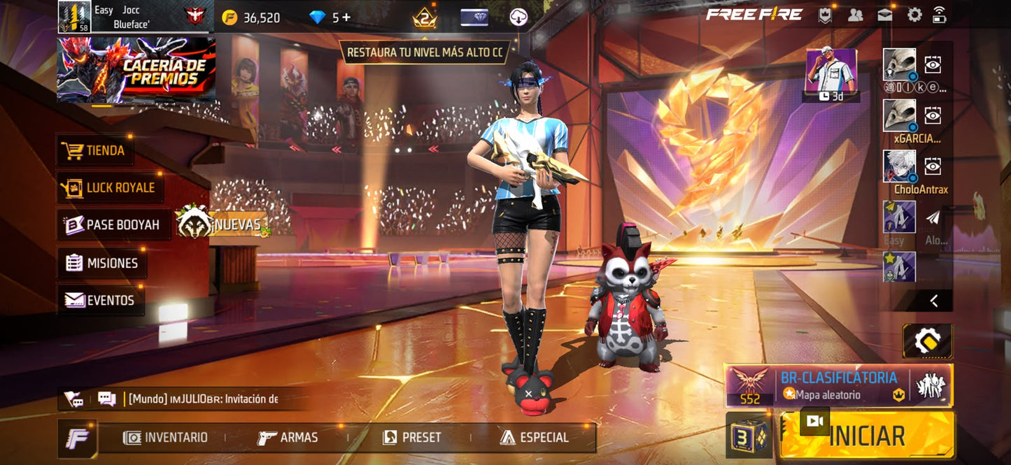 🔥 Cuenta Free Fire