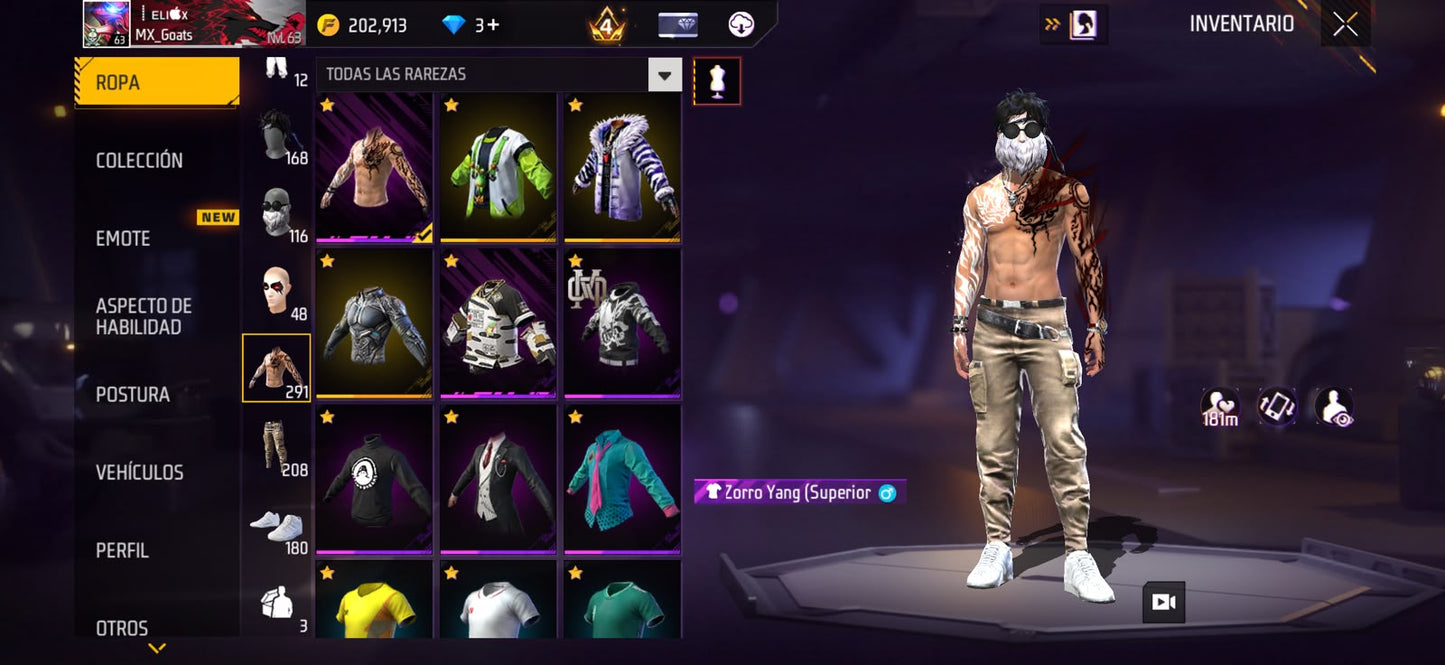 🔥 Cuenta Free Fire